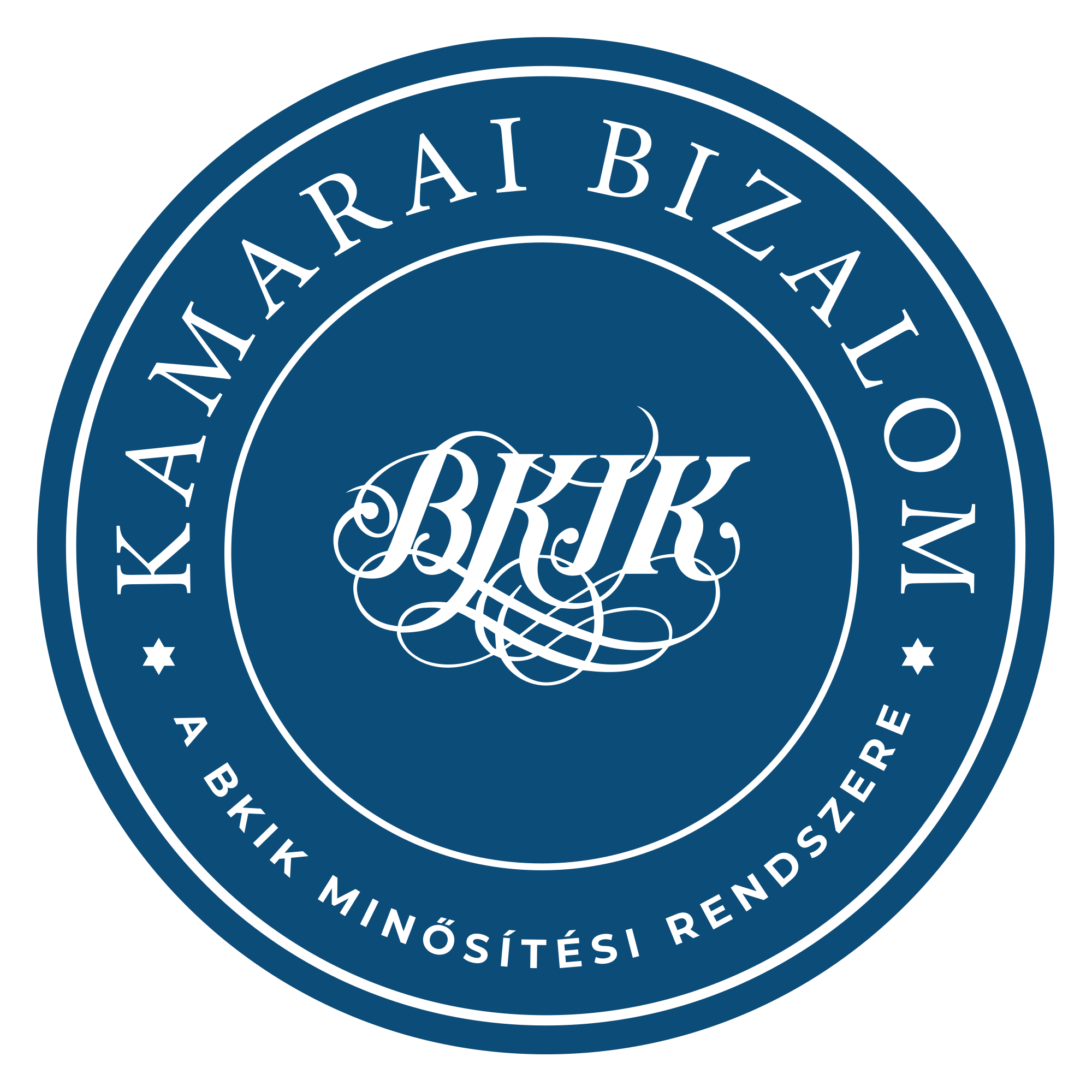 Kamarai Bizalom minősítési rendszer pecsét